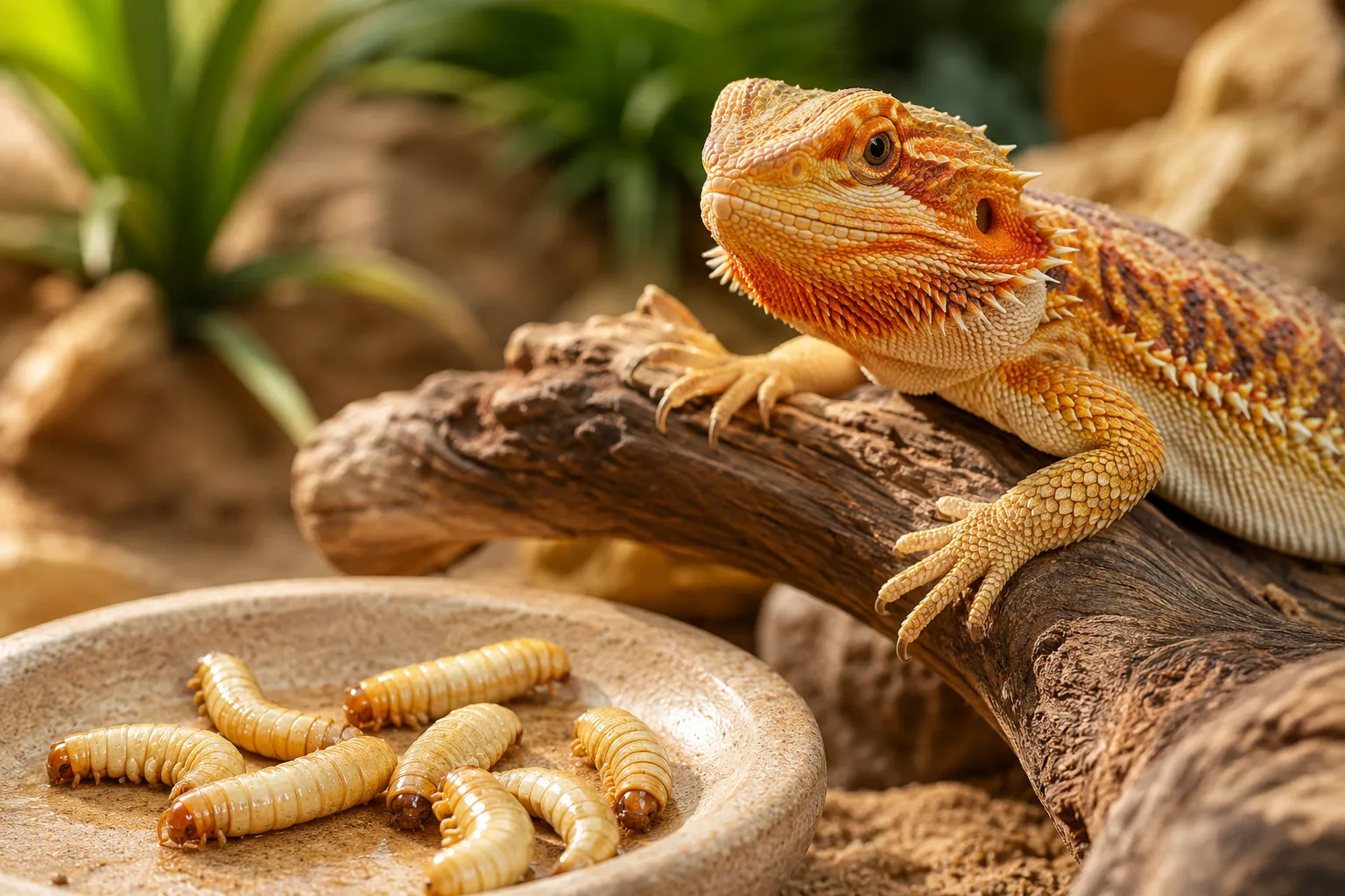 Can Bearded Dragons Eat Wax Worms?