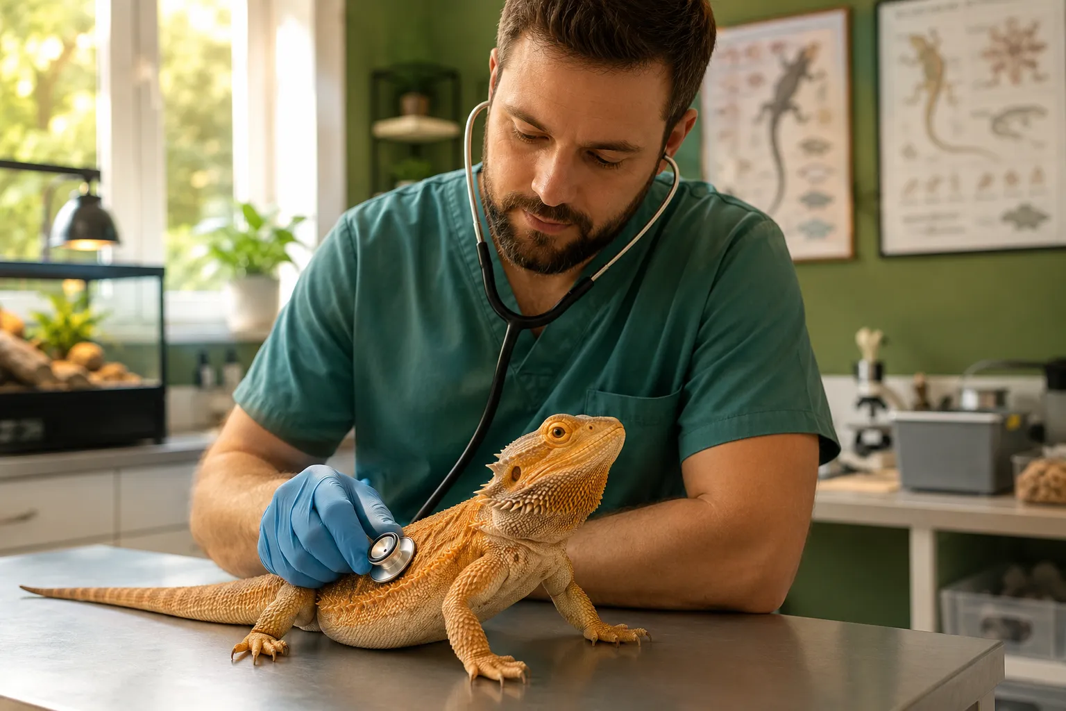 How Often Should Bearded Dragons See a Vet?