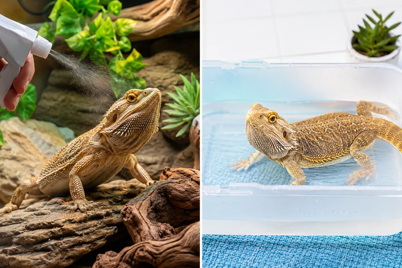 Bearded Dragon Bath vs Misting: Which Is Better?