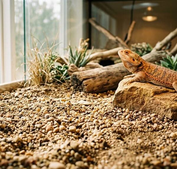 bearded dragon digging substrates