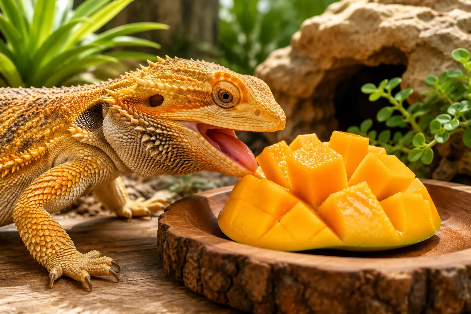 Can Bearded Dragons Eat Mango?