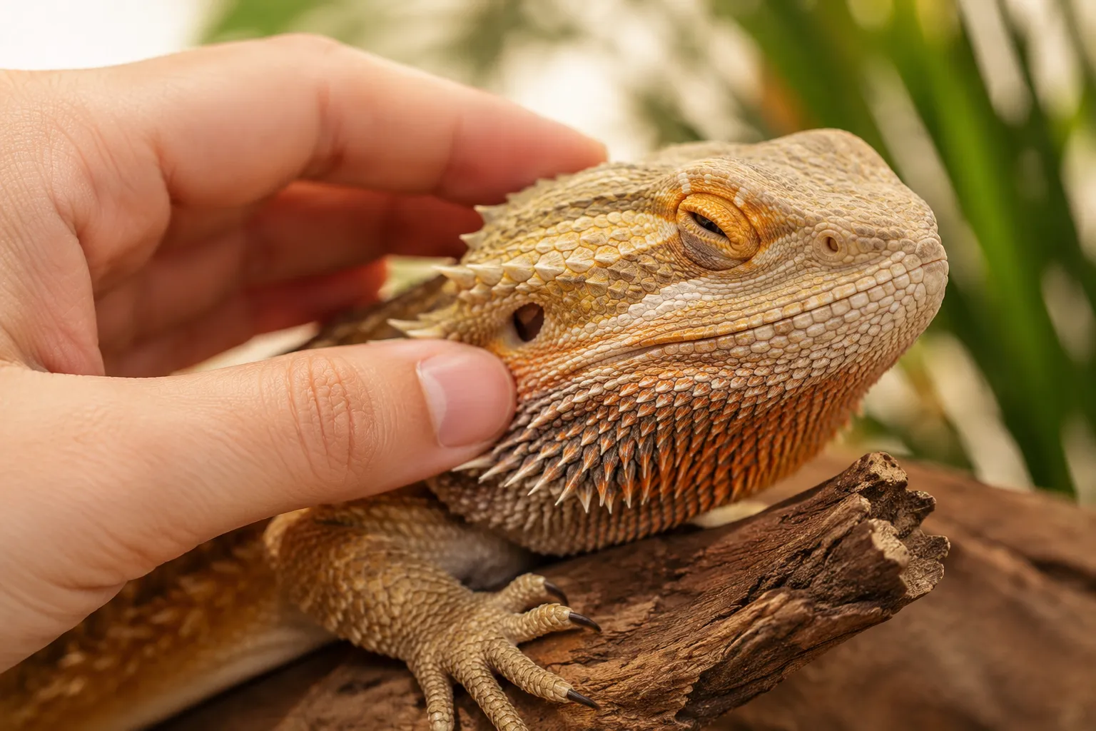 Do Bearded Dragons Like Being Petted?
