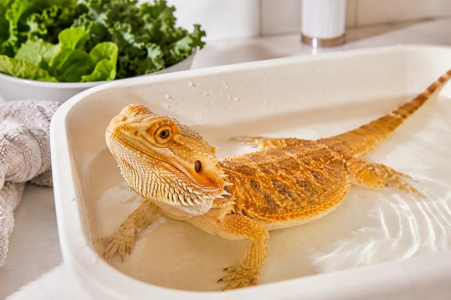 Do Bearded Dragons Need Baths?