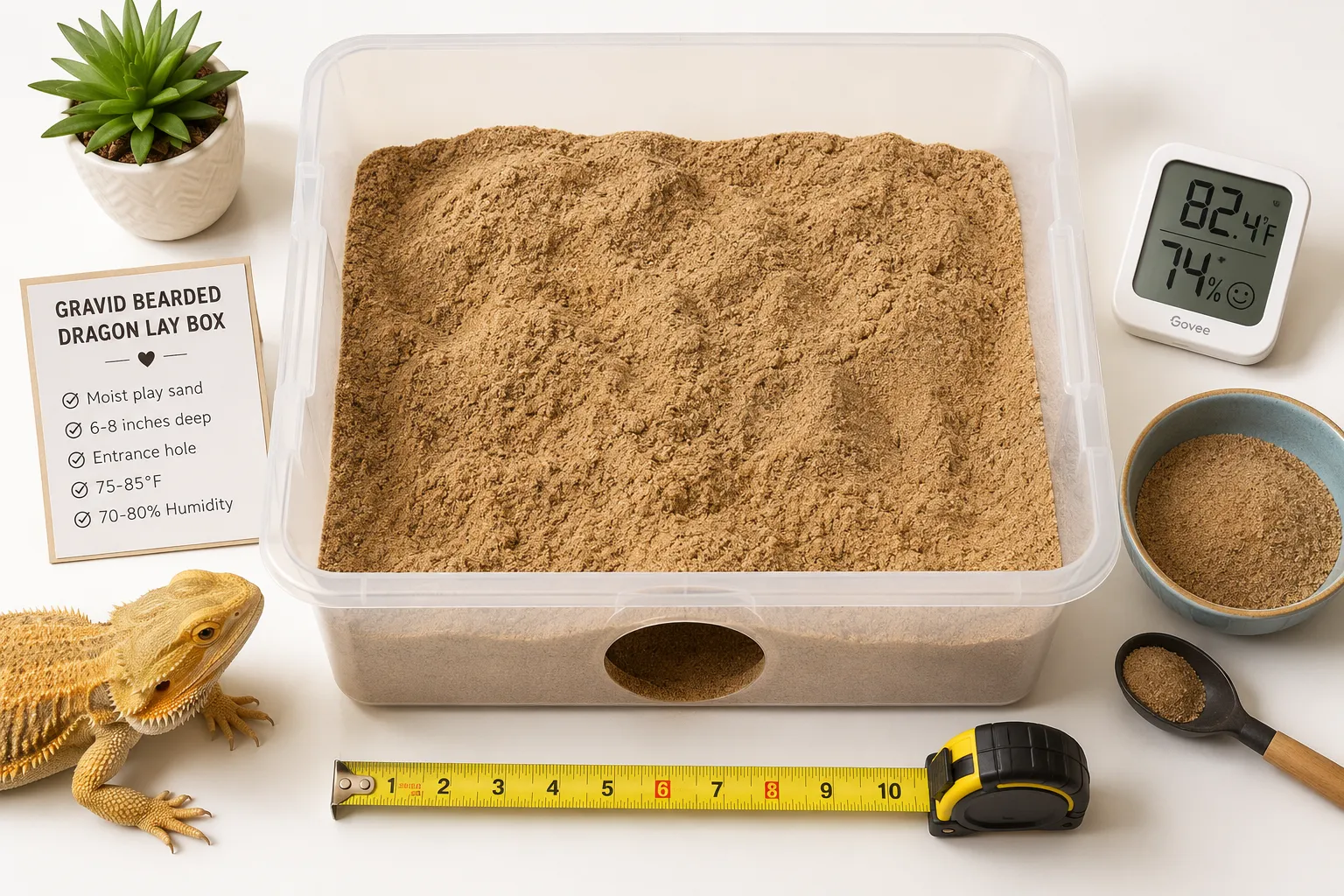How Deep Should Substrate Be for Bearded Dragon to Dig?