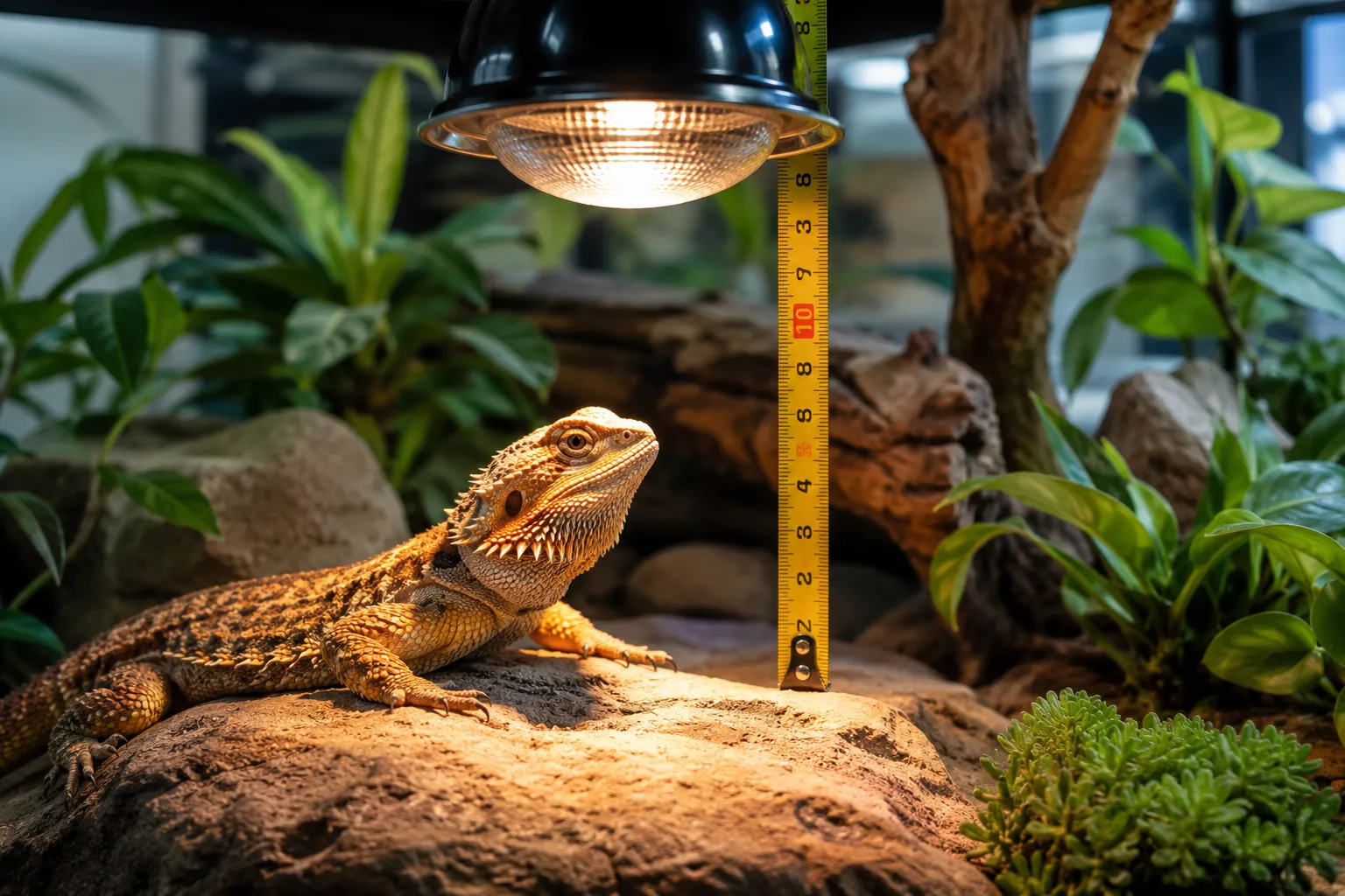 How Far Should UVB Be From the Basking Spot?