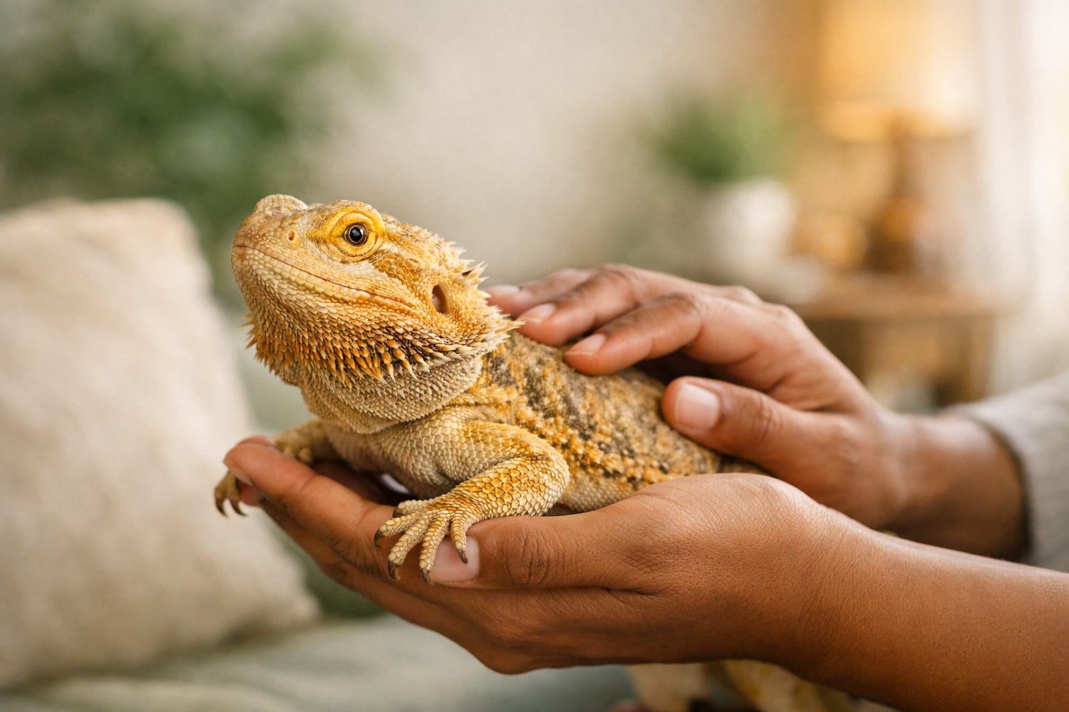 How Much Interaction Does a Bearded Dragon Need From Its Owner?
